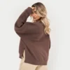 Bluza Rewear Collective – kolor brązowy łupkowy Bluza Rewear Collective – kolor brązowy łupkowy
