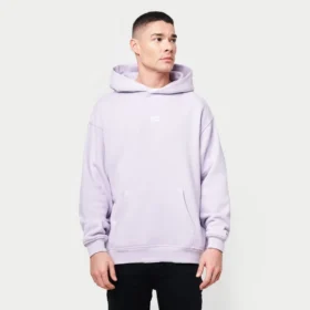 Bluza z kapturem Rewear Collective – wiosenny liliowy
