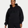 Damska bluza z kapturem 365 w stylu oversize – czarna Damska bluza z kapturem 365 w stylu oversize – czarna