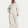 Damska bluza z kapturem „Club ’15” w stylu oversize