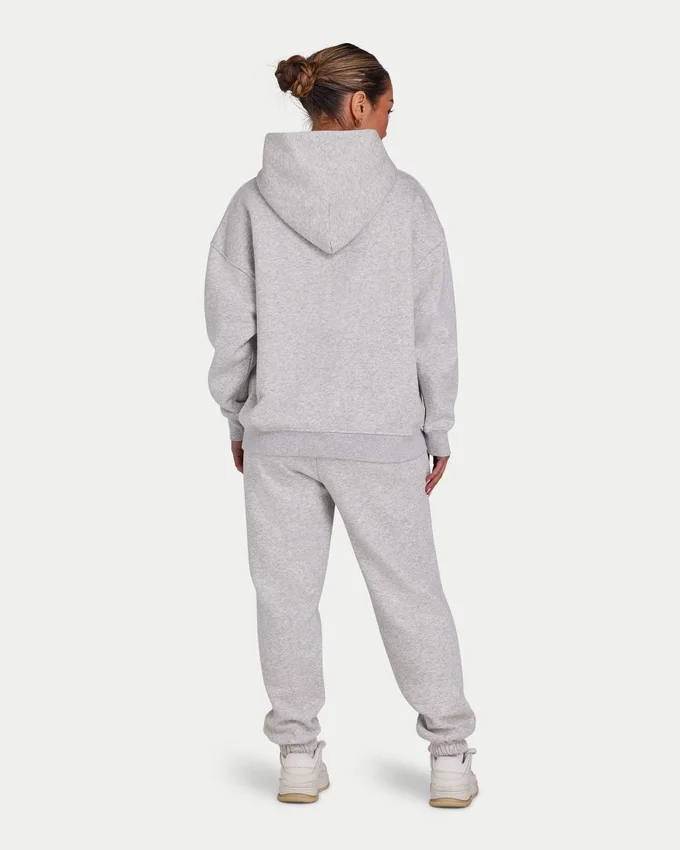 Damska bluza z kapturem Collective – szara melanżowa Damska bluza z kapturem Collective – szara melanżowa