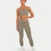 Damska legginsy Essential – szary bagienny