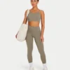 Damska legginsy Essential – szary bagienny