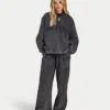 Damska Signature sprana bluza oversize z zamkiem 1/4