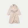 Damski trencz oversize – safari