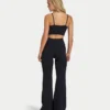 Damskie legginsy z rozszerzanymi nogawkami z kolekcji Essentials Damskie legginsy z rozszerzanymi nogawkami z kolekcji Essentials