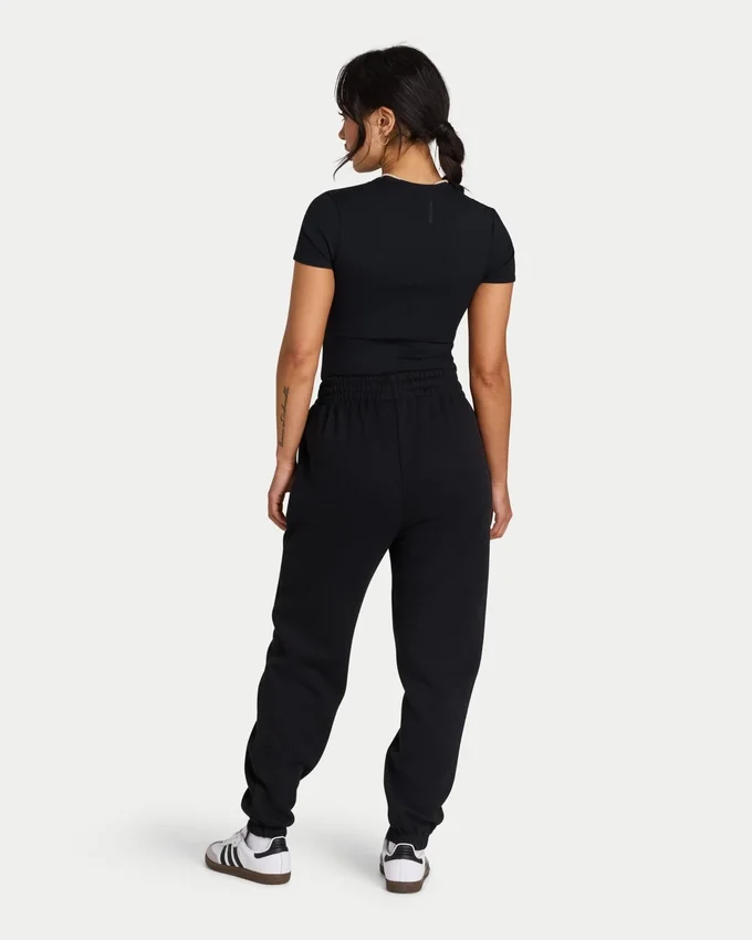 Damskie spodnie dresowe Collective – czarne Damskie spodnie dresowe Collective – czarne