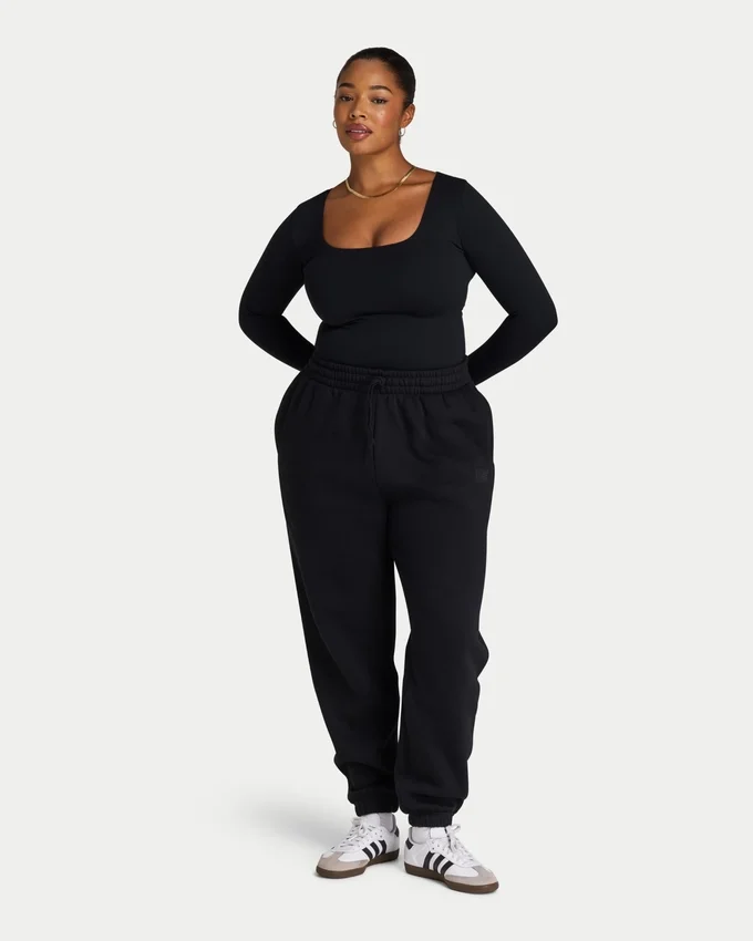 Damskie spodnie dresowe Collective – czarne Damskie spodnie dresowe Collective – czarne
