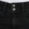 Dżinsy damskie wide leg – czarne