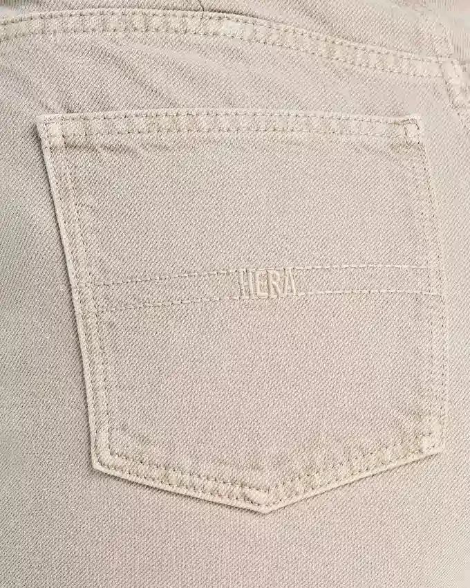 Dżinsy damskie wide leg – kolor kamienny Dżinsy damskie wide leg – kolor kamienny