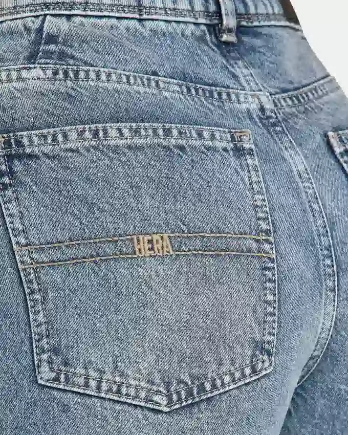 Dżinsy damskie wide leg – średni odcień Dżinsy damskie wide leg – średni odcień