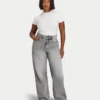 Dżinsy wide leg damskie