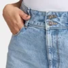 Dżinsy wide leg damskie – jasnoniebieskie Dżinsy wide leg damskie – jasnoniebieskie