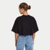 Krótki T-shirt Rewear Icon – czarny
