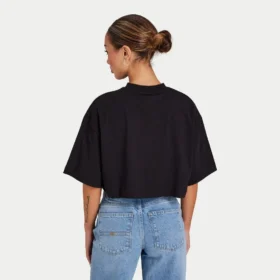Krótki T-shirt Rewear Icon – czarny