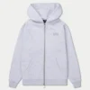 Męska bluza z kapturem na zamek w stylu oversize Męska bluza z kapturem na zamek w stylu oversize