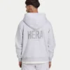 Męska bluza z kapturem na zamek w stylu oversize Męska bluza z kapturem na zamek w stylu oversize