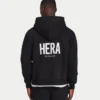 Męska bluza z kapturem na zamek w stylu oversize