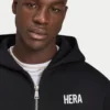 Męska bluza z kapturem na zamek w stylu oversize