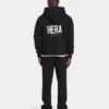 Męska bluza z kapturem na zamek w stylu oversize
