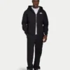 Męska bluza z kapturem na zamek w stylu oversize