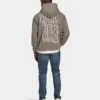 Męska bluza z kapturem w stylu graffiti w rozmiarze oversize