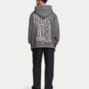Męska bluza z kapturem w stylu graffiti w rozmiarze oversize