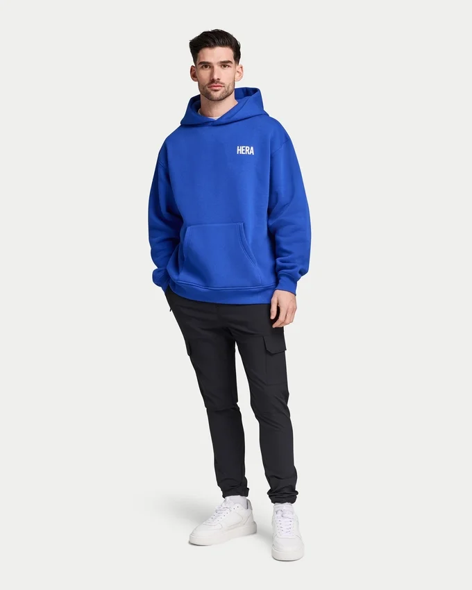 Męska bluza z kapturem w stylu oversized Męska bluza z kapturem w stylu oversized