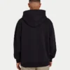 Męska bluza z kapturem w stylu oversized – czarna Męska bluza z kapturem w stylu oversized – czarna