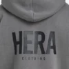 Męska bluza z kapturem w stylu oversized – kolor grafitowy Męska bluza z kapturem w stylu oversized – kolor grafitowy