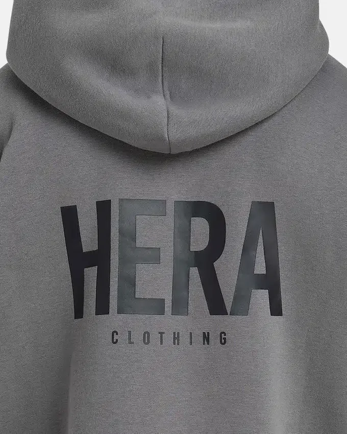Męska bluza z kapturem w stylu oversized – kolor grafitowy Męska bluza z kapturem w stylu oversized – kolor grafitowy