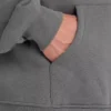 Męska bluza z kapturem w stylu oversized – kolor grafitowy Męska bluza z kapturem w stylu oversized – kolor grafitowy