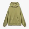 Męska bluza z kapturem w stylu oversized – oliwkowa zieleń Męska bluza z kapturem w stylu oversized – oliwkowa zieleń