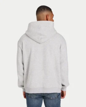 mska bluza z kapturem w stylu oversized szara melanowa 2 280x350 - Męska bluza z kapturem w stylu oversized &ndash; szara melanżowa
