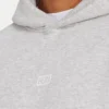 Męska bluza z kapturem w stylu oversized – szara melanżowa Męska bluza z kapturem w stylu oversized – szara melanżowa