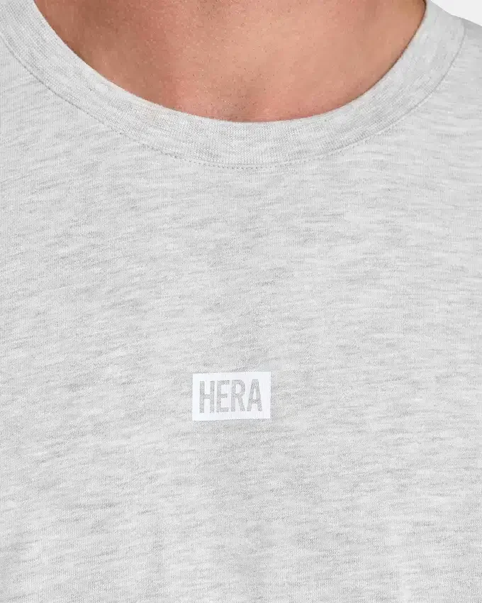 Męska koszulka Collective – szara melanżowa Męska koszulka Collective – szara melanżowa