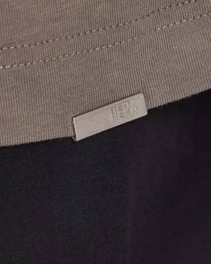 Męska koszulka oversize bez nadruku – kolor marsh grey Męska koszulka oversize bez nadruku – kolor marsh grey