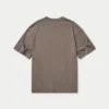 Męska koszulka oversize bez nadruku – kolor marsh grey Męska koszulka oversize bez nadruku – kolor marsh grey