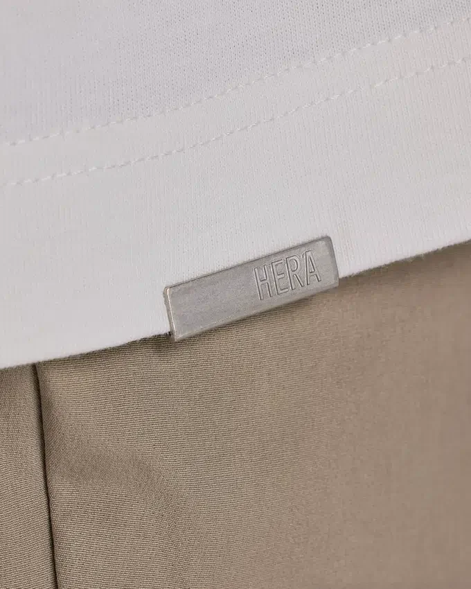 Męska koszulka oversize bez nadruku – kolor złamana biel Męska koszulka oversize bez nadruku – kolor złamana biel