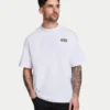 Męska koszulka oversize – biała Męska koszulka oversize – biała
