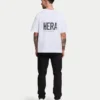 Męska koszulka oversize – biała Męska koszulka oversize – biała