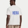 Męska koszulka oversize – Off White Męska koszulka oversize – Off White