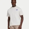Męska koszulka oversize – Off White Męska koszulka oversize – Off White