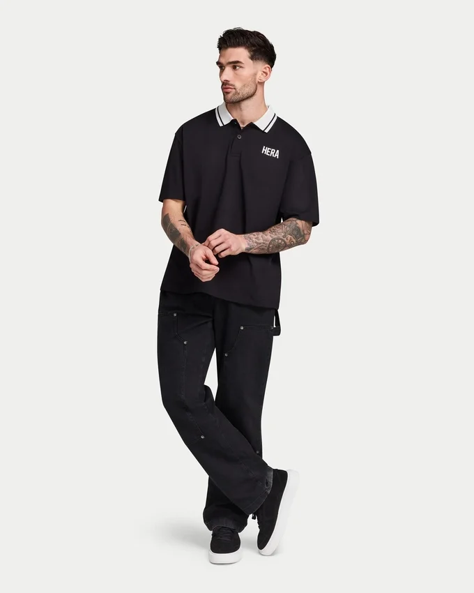 Męska koszulka polo w stylu oversize – niezbędny element garderoby Męska koszulka polo w stylu oversize – niezbędny element garderoby