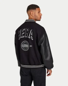 Męska kurtka bomberka w stylu varsity z limitowanej edycji Męska kurtka bomberka w stylu varsity z limitowanej edycji