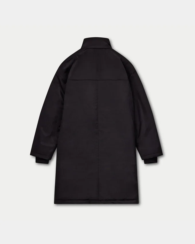 Męska kurtka typu parka – czarna Męska kurtka typu parka – czarna
