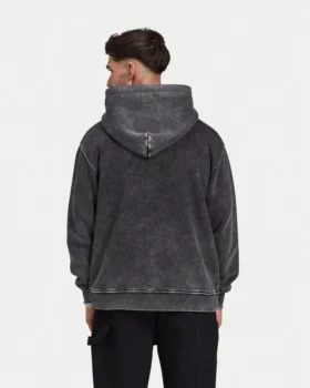 Męska Signature bluza z kapturem w charakterystycznym stylu „washed” o oversize’owym kroju