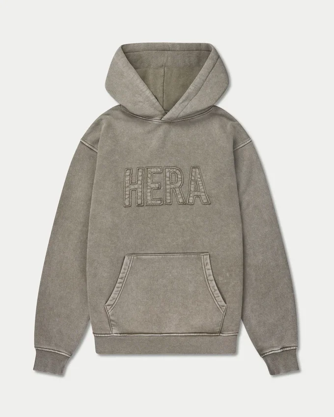 Męska Signature bluza z kapturem w charakterystycznym stylu „washed” o oversize’owym kroju Męska Signature bluza z kapturem w charakterystycznym stylu „washed” o oversize’owym kroju