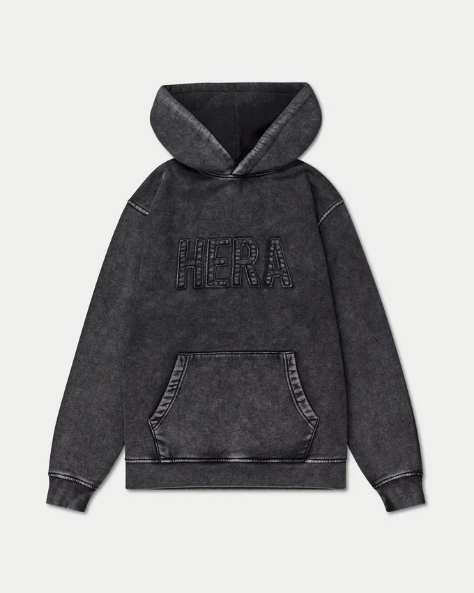 Męska Signature bluza z kapturem w charakterystycznym stylu „washed” o oversize’owym kroju Męska Signature bluza z kapturem w charakterystycznym stylu „washed” o oversize’owym kroju