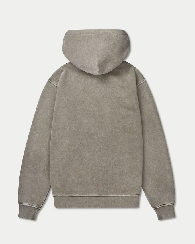 Męska Signature bluza z kapturem w charakterystycznym stylu „washed” o oversize’owym kroju Męska Signature bluza z kapturem w charakterystycznym stylu „washed” o oversize’owym kroju